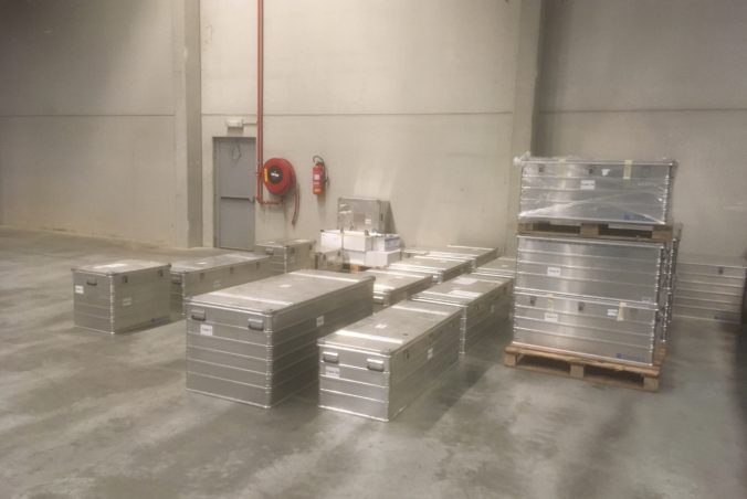 EUROWA Equipment Stockpile Now In Ostend